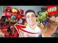 MONTANDO A HULKBUSTER E O HULK DE LEGO (Lego Marvel Super Heroes The Hulk Buster Smash)