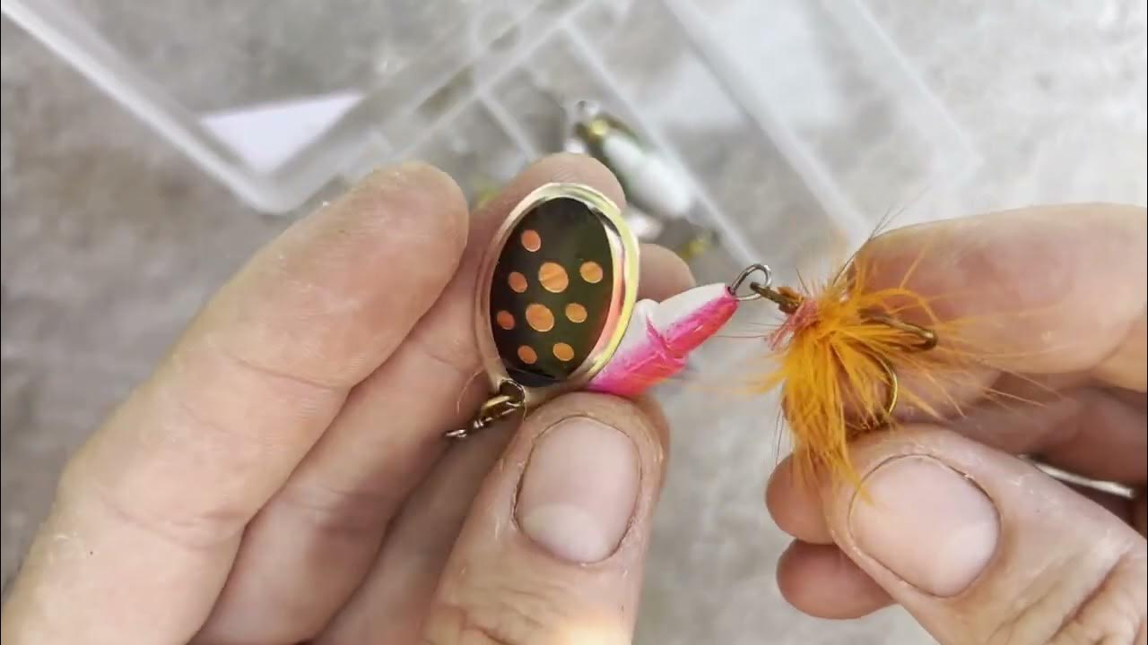 Набор блесен вертушек 12 г - YouTube