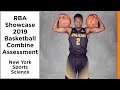 Rba showcase 2019 basketball combine assessment  ny sports science lab