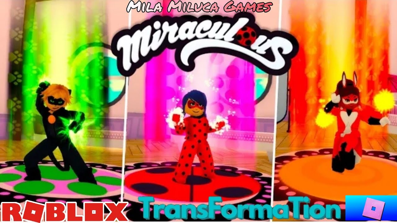 all updated transformations in Miraculous - RP Roblox / Transformação ...