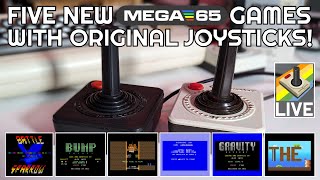🕹️👾 I Play Six New MEGA65 Games with 1980s Joysticks!