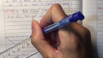 Tìm giao điểm của đường thẳng và mặt phẳng  P2 - Hình 11 - Thầy Nguyễn Công Chính