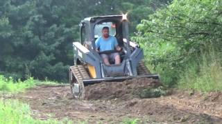 2011 JOHN DEERE 323D TRACK SKID STEER LOADER, PILOT CONTROLS