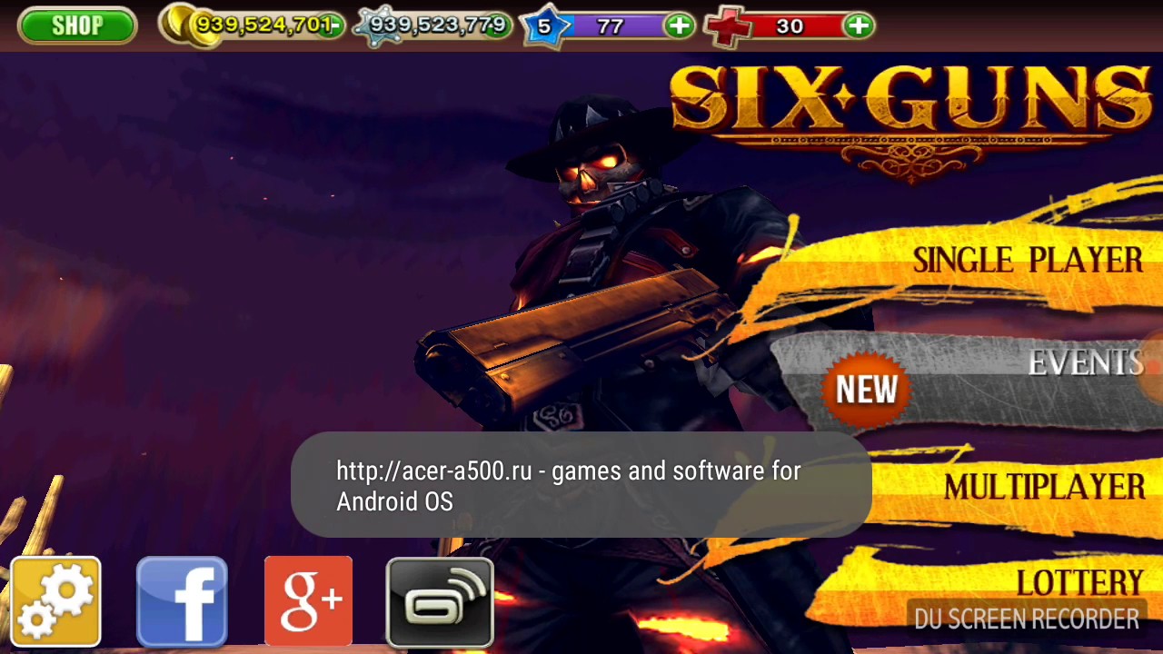 SIX GUNS MOD APK+DATA YouTube
