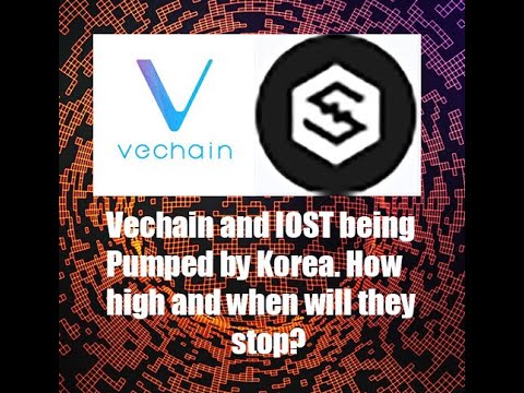 Vechain(VET) and IOST being pumped by Korea. How much and how long will it last?