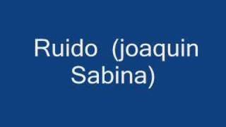 Ruido (joaquin Sina chords