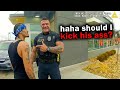 When Cops Give Wannabe Tough Guys a Huge Reality Check