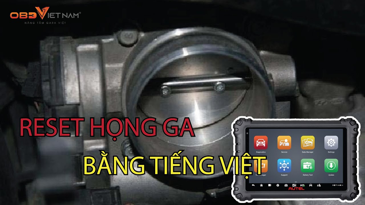 Hướng Dẫn RESET HỌNG GA LACETTI Khi Bị Òa Ga | AUTEL 906PRO