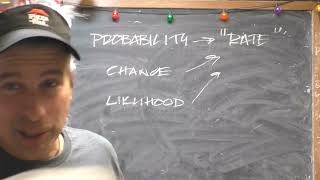 Video 3: Probability as a rate!