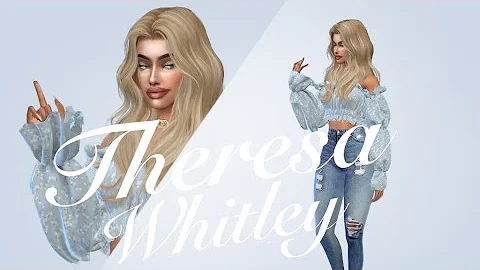 Sims 4 - Create a Sim - Theresa Whitley - Alpha CC
