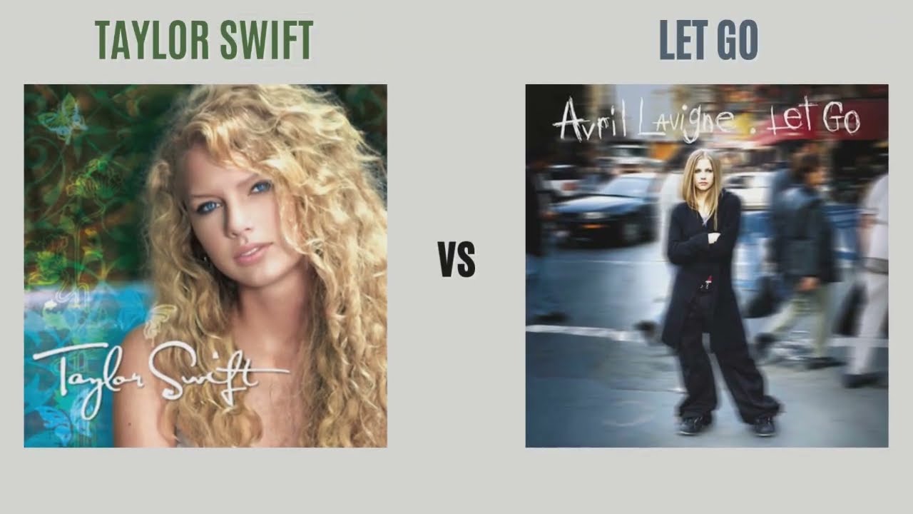 Debut Album Battle | Let Go vs Taylor Swift | Avril Lavigne | Taylor Swift