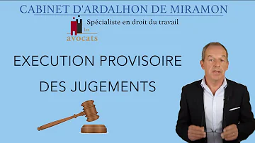 Comment demander la suspension de l'exécution provisoire ?