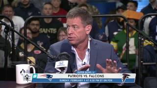 Pro Football Hall of Famer Troy Aikman on Super Bowl 51's Top Match Ups - 2\/3\/17
