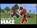 How To Use THE MACE In MINECRAFT