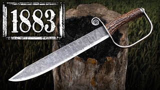 Making a Bowie Knife Replica from 1883