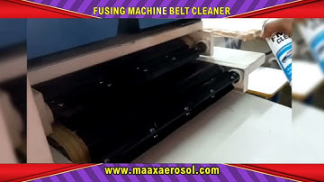 MAAX FUSING MACHINE BELT CLEANER SPRAY, TEXTILE FM CLEANER SPRAY MANUFACTURERS AND EXPORTERS INDIA