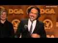 I love you leo  alejandro inarritu tears up at dga win 2016