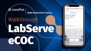 LabServe Client Portal eCOC Walkthrough