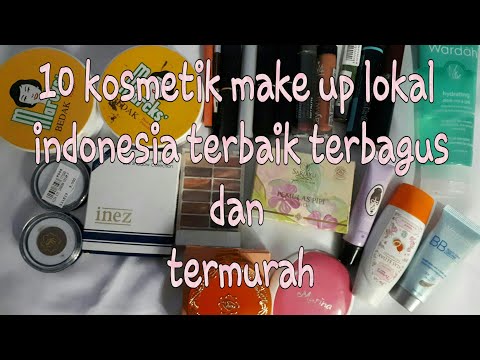 10 makeup kosmetik lokal (indonesia) TERBAIK,TERBAGUS,TERMURAH ll nesiasarah nesia. 