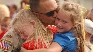 Try Not To Cry 2016 || Soldiers Coming Home 2016 || Happy Children Best Video