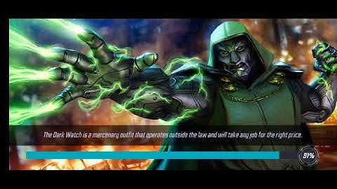 Global Node 4 Dark Dimension IV (ONE SHOT!) MARVEL STRIKE FORCE - Msf