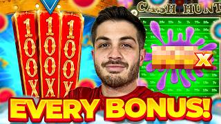 I HIT EVERY BONUS ON CRAZY TIME!!!