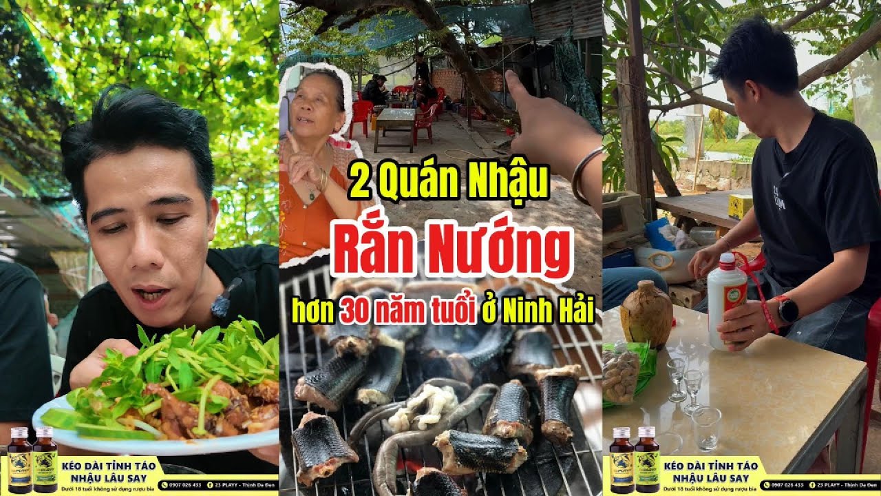 2 quán nhậu rắn lâu đời ở Ninh Hải Khánh Hòa