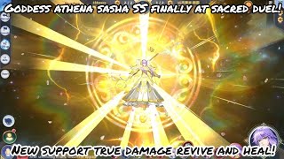 Saint Seiya: Awakening (KOTZ) - Goddess Athena Sasha SS Finally at Sacred Duel! New Support!