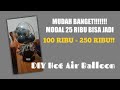 Cara membuat buket balon | DIY HOT AIR BALLOON MUDAH