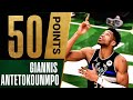 Giannis LEGENDARY 50 PTS & 5 BLOCKS in MASTERFUL Close Out Performance 🤯