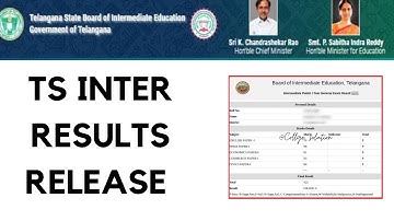 TS INTERMEDIATE RESULTS RELEASEll TIMINGS ll