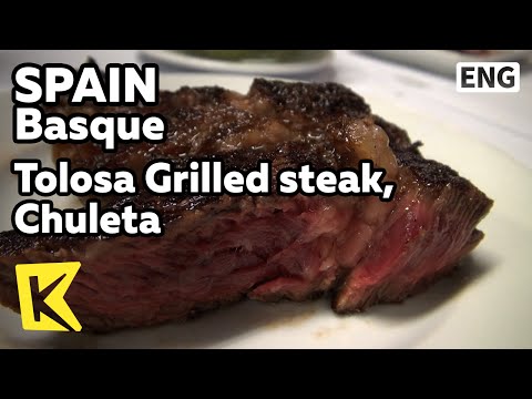 【K】Spain Travel-Basque[스페인 여행-바스크]톨로사 전통 소갈비 숯불구이 ‘출레타’/Tolosa Grilled steak, Chuleta