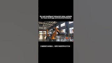Six-axis intelligent industrial robot, suitable for food, beverage and chemical industry#palletizing