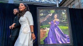 Oprah Winfrey's portrait unveiled at Smithsonian’s National Portrait Gallery