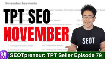 How to find good keywords for TPT SEO | TPT Seller Tip 79