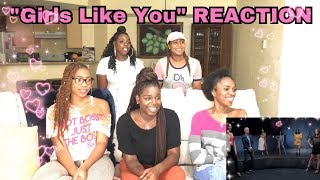 maroon 5 ft cardi b girls like you official video reaction