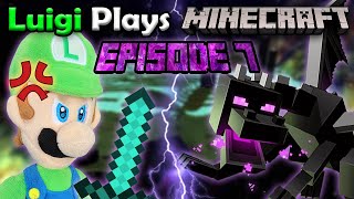 Luigi Plays Minecraft! Episode 7 ~ Dragon Defeated! (FINALE)