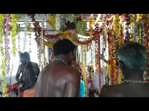 My Vilage Temple With Flowers And Fruits Decoration Youtube