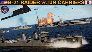 Could A Single B21 Raider Destroy An Entire IJN Pearl Harbor Carrier Group? (WarGames 101) | DCS