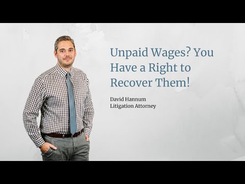 ვიდეო: არის გადაუხდელი ხელფასი პირადი ანგარიში?