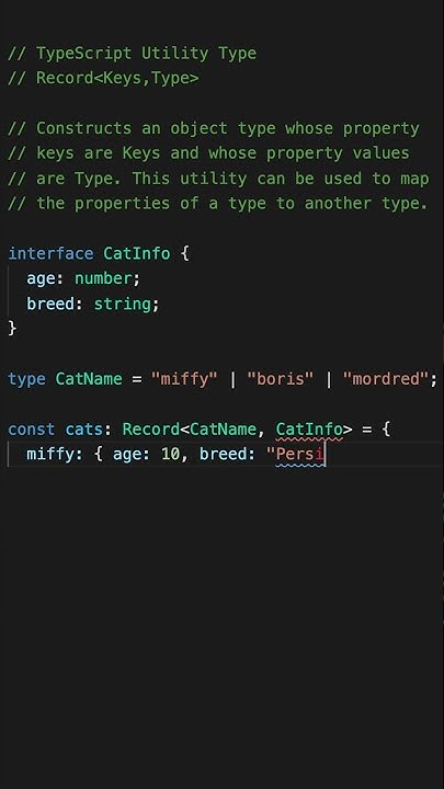 Record TypeScript Utility Types shorts YouTube record-typescript-utility-types-shorts-youtube