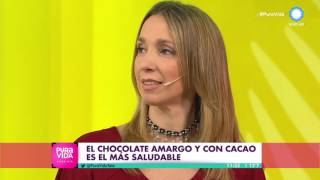 Beneficios del chocolate en Pura Vida, cada día
