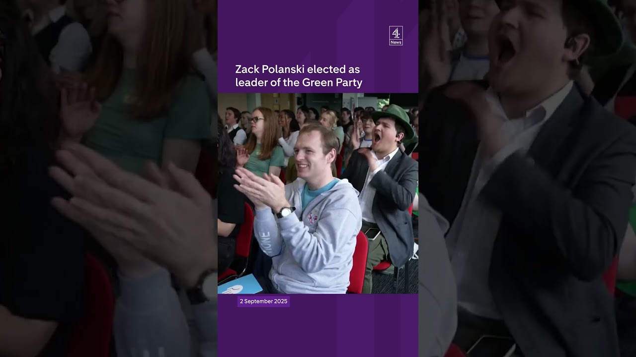 Zack Polanski elected leader of the Green Party