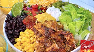 Chicken Chipotle Bowl Recipe | Homemade Chipotle Burrito Bowl