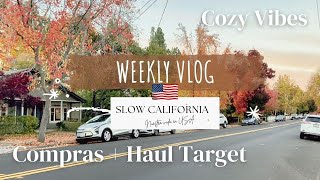 Otoño En California Compras Haul Target, Caprichos De Temporada Vlog Diario Usa
