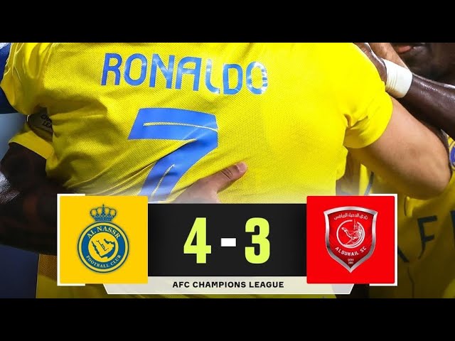 Al Nassr vs Al Duhail score, result, highlights as Cristiano Ronaldo hails  'special' AFC Champions League goals