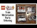 LEGO Power Functions Train Motorization Parts Unboxing