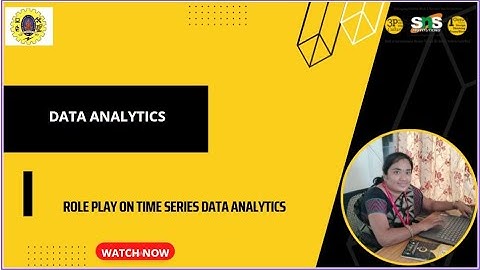 Role Play On Time Series Analysis DT Based|Data Analytics|SNS Institutions