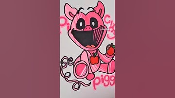 Drawing Picky Piggy🐽 Smiling Critters, Poppy Play Time