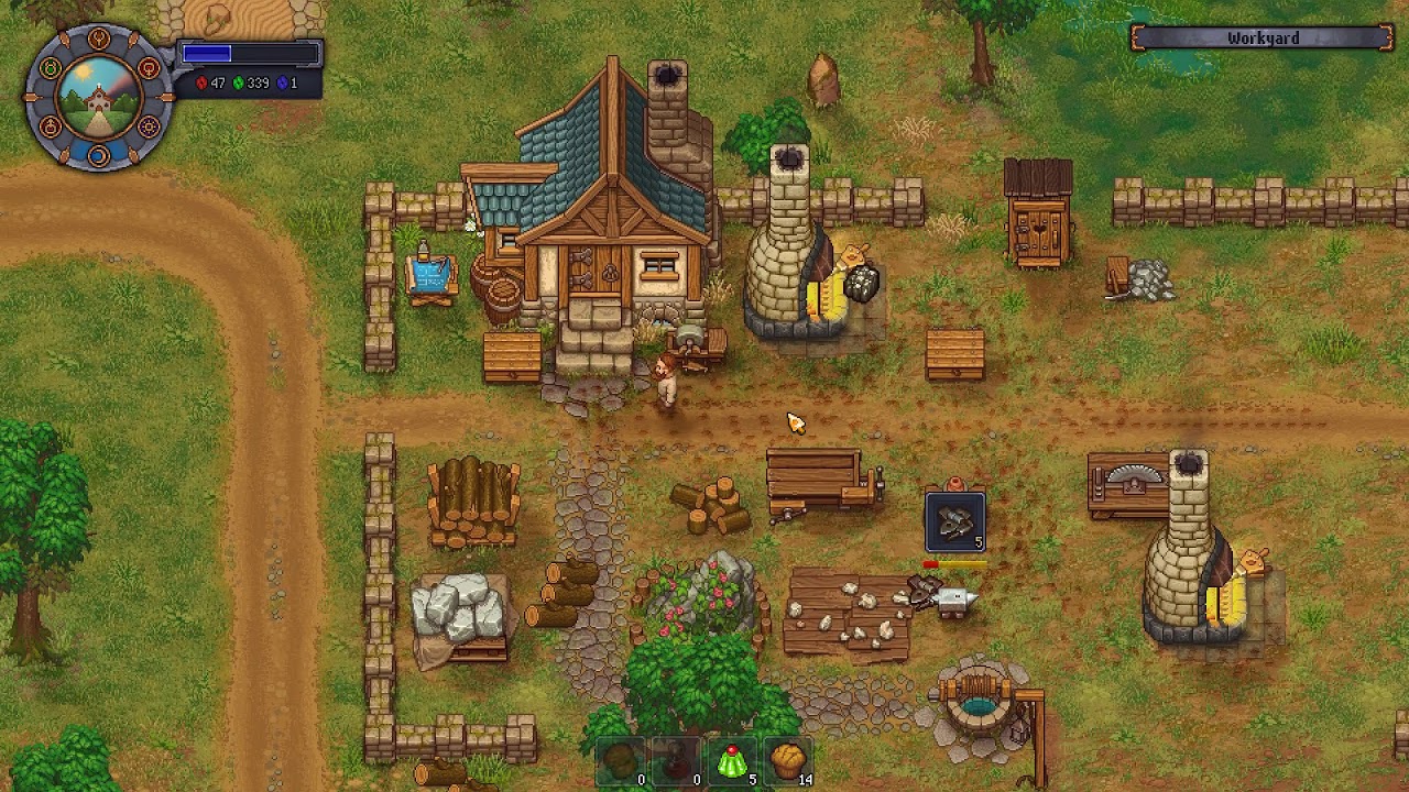 Graveyard Keeper Gameplay